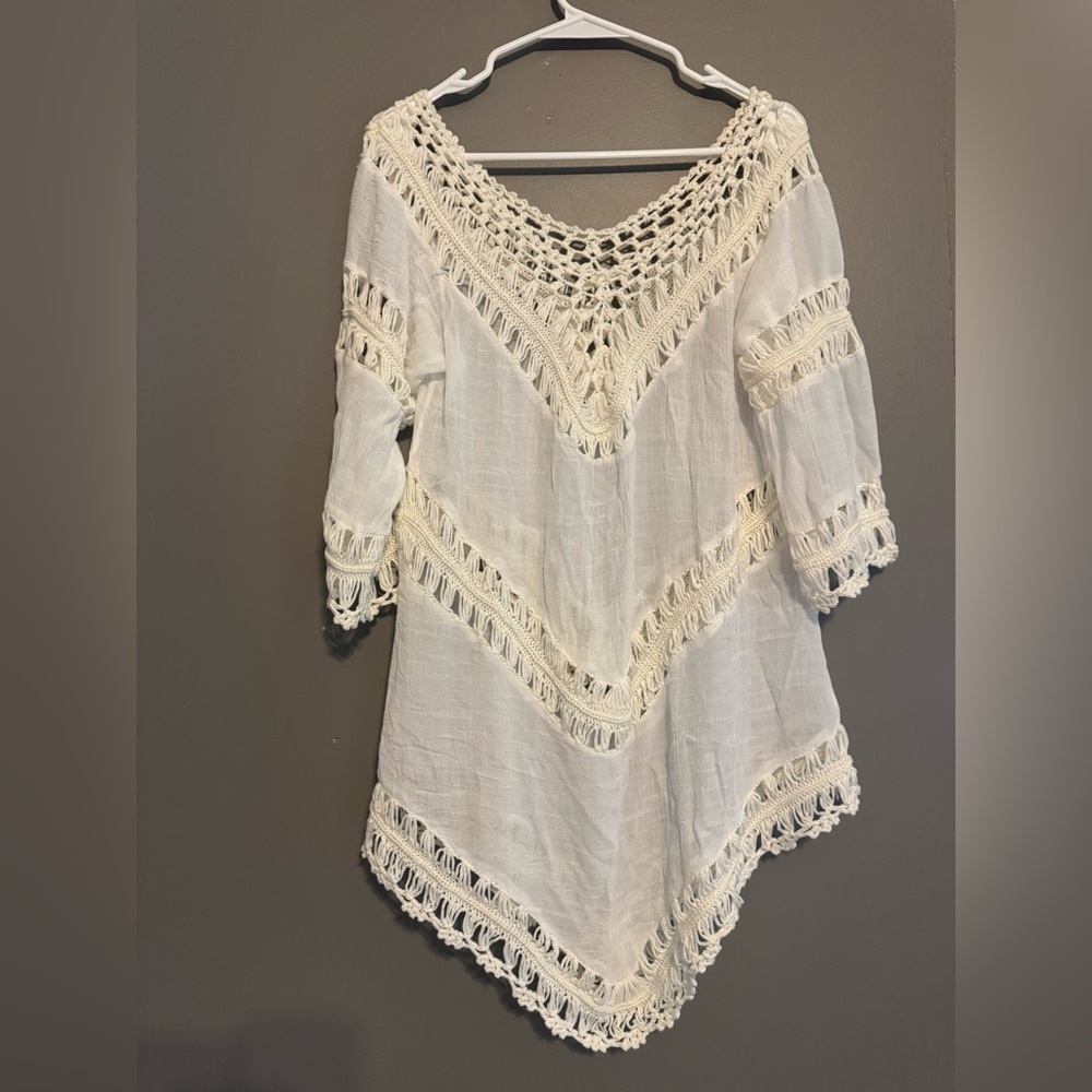 Viscose beach coverup - Picture 1 of 2